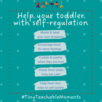Help your toddler with self-regulation