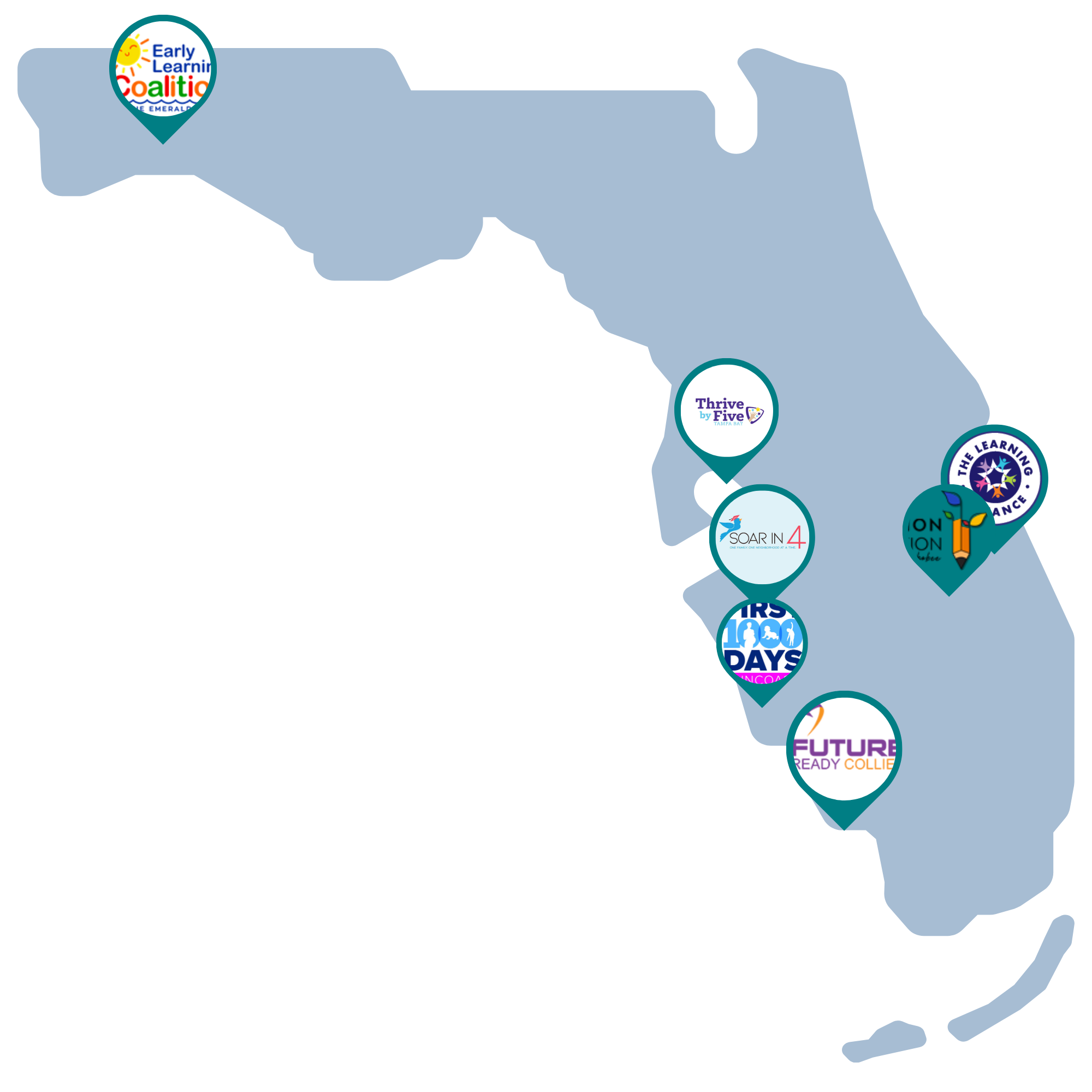 Local Early Learning Impact Network Member Map_March 2026