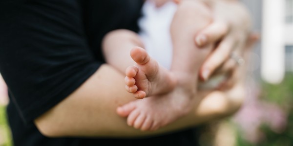 Baby feet. Photo by Wes Hicks on Unsplash