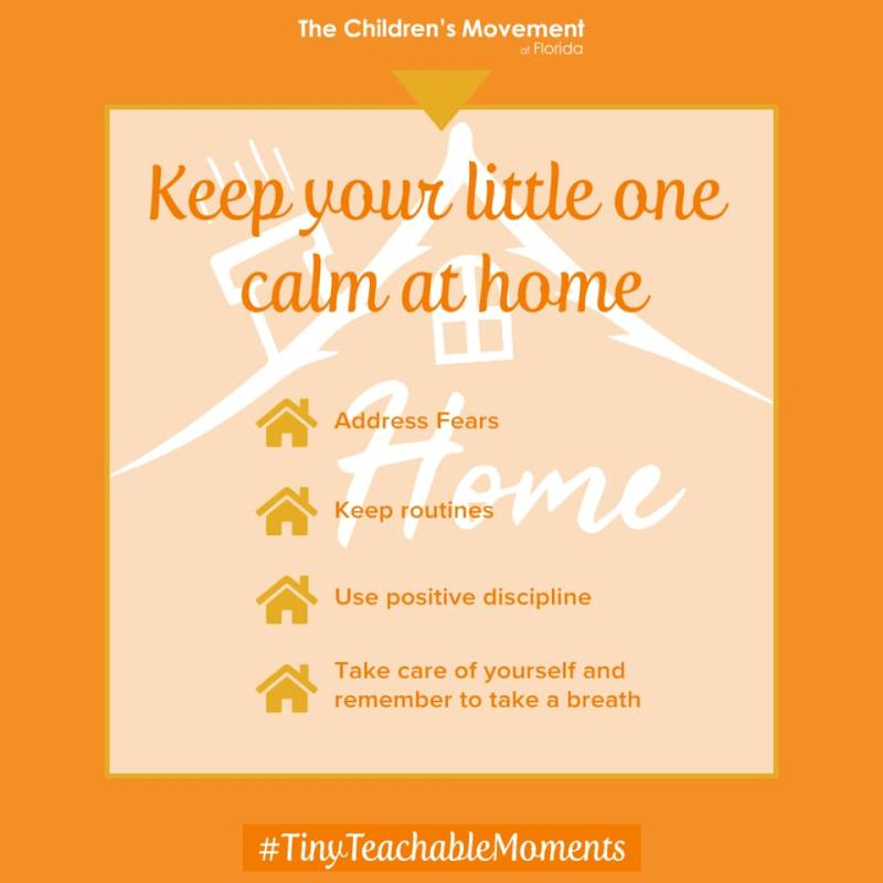 Keep your little one calm at home