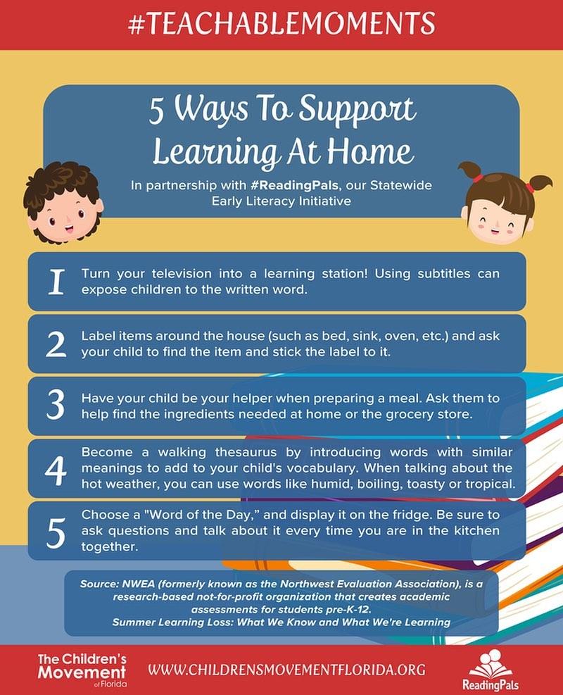 5 Ways to Support Learning At Home 