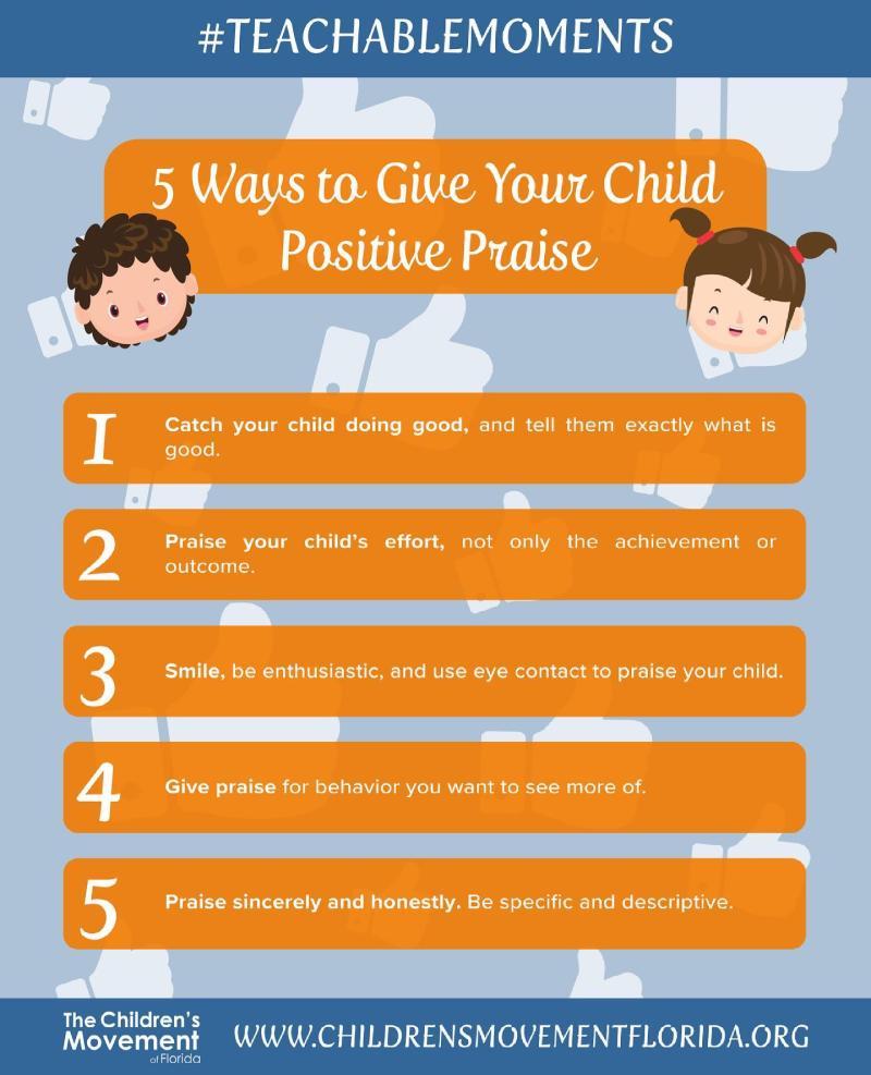 5 Ways to Give Your Child Positive Praise