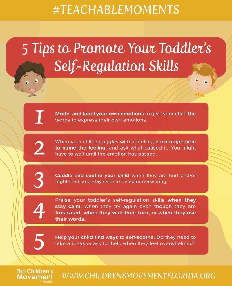 5 Tips to Promote Your Toddler's Self-Regulation Skills