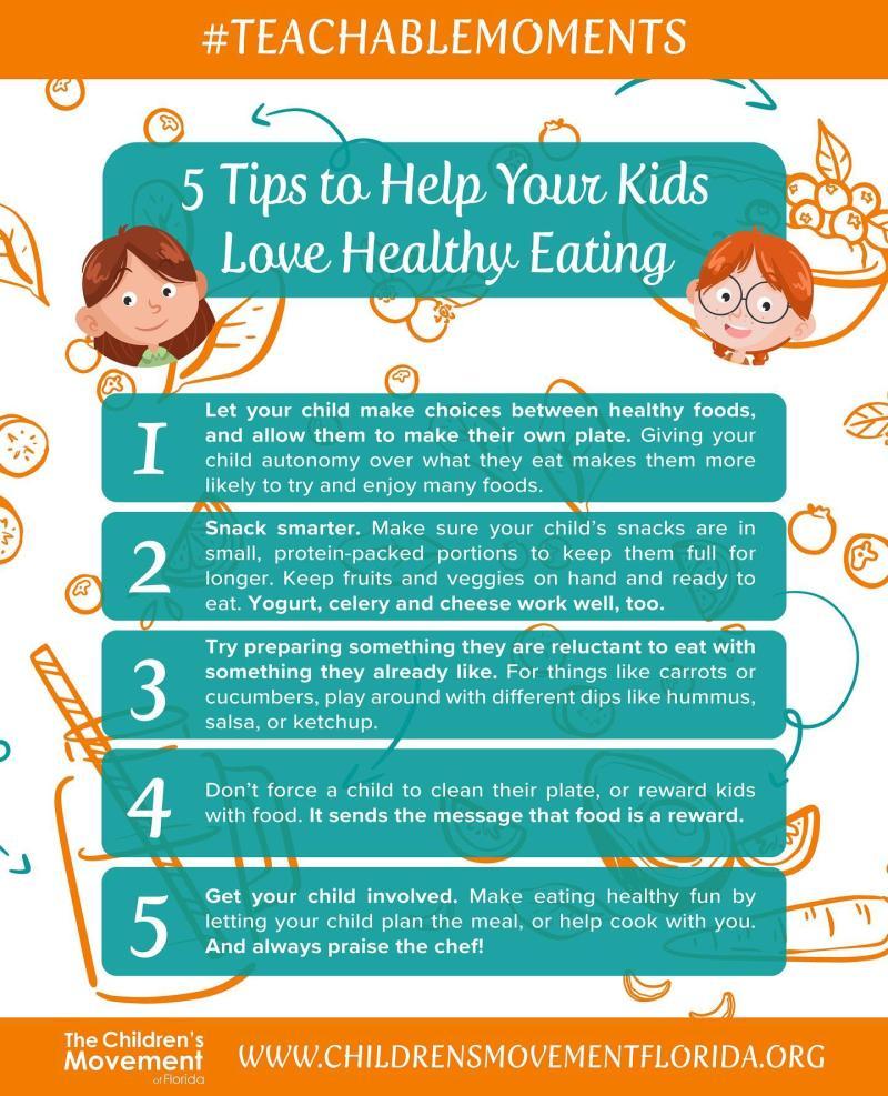 5 Tips to Help Your Child Love Healthy Eating