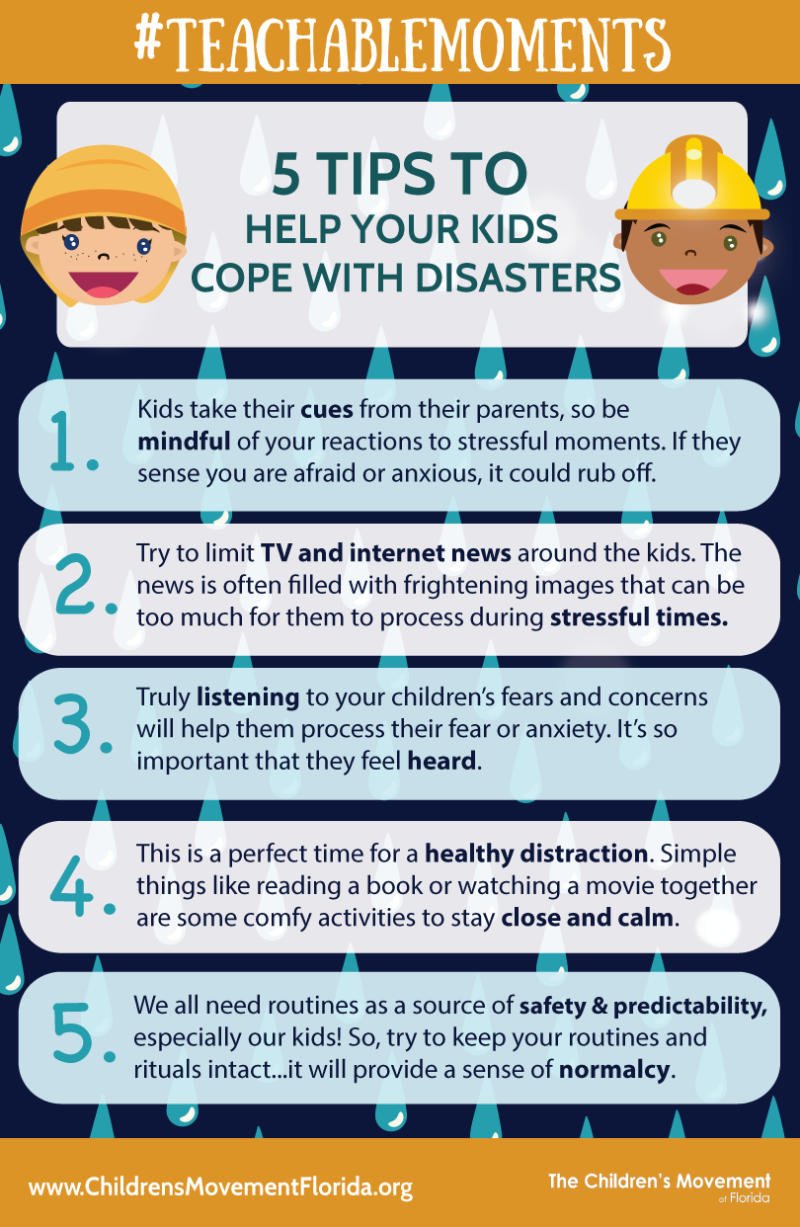 5 Tips to Help Your Kids Cope With Disasters