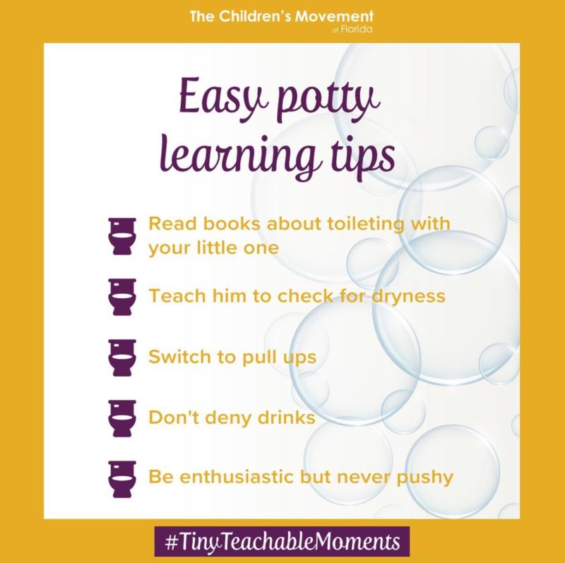 Easy potty learning tips 