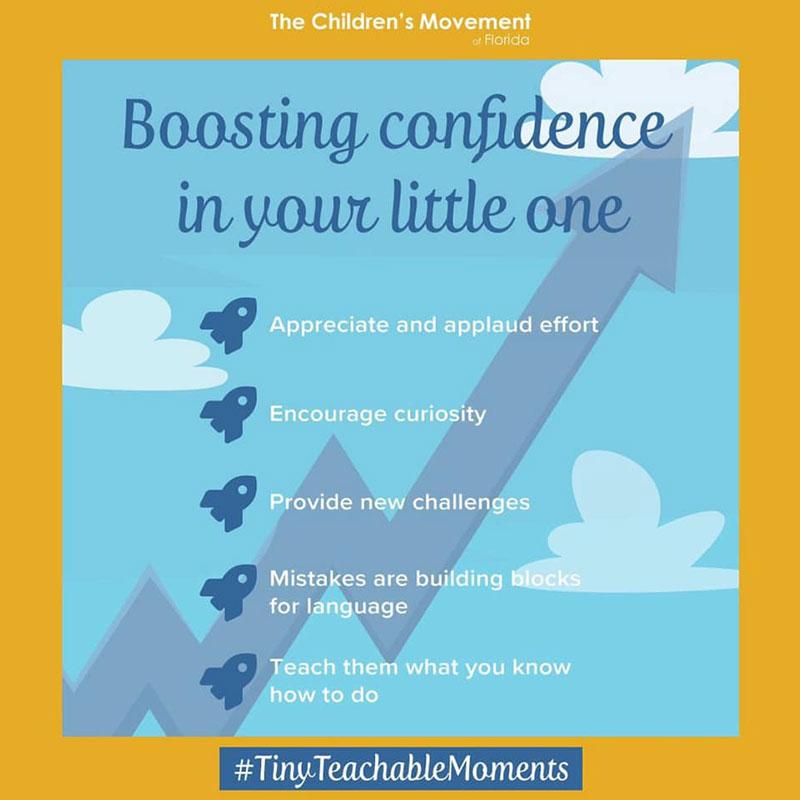 Boosting confidence in your little one