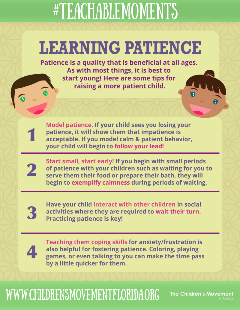 Learning patience