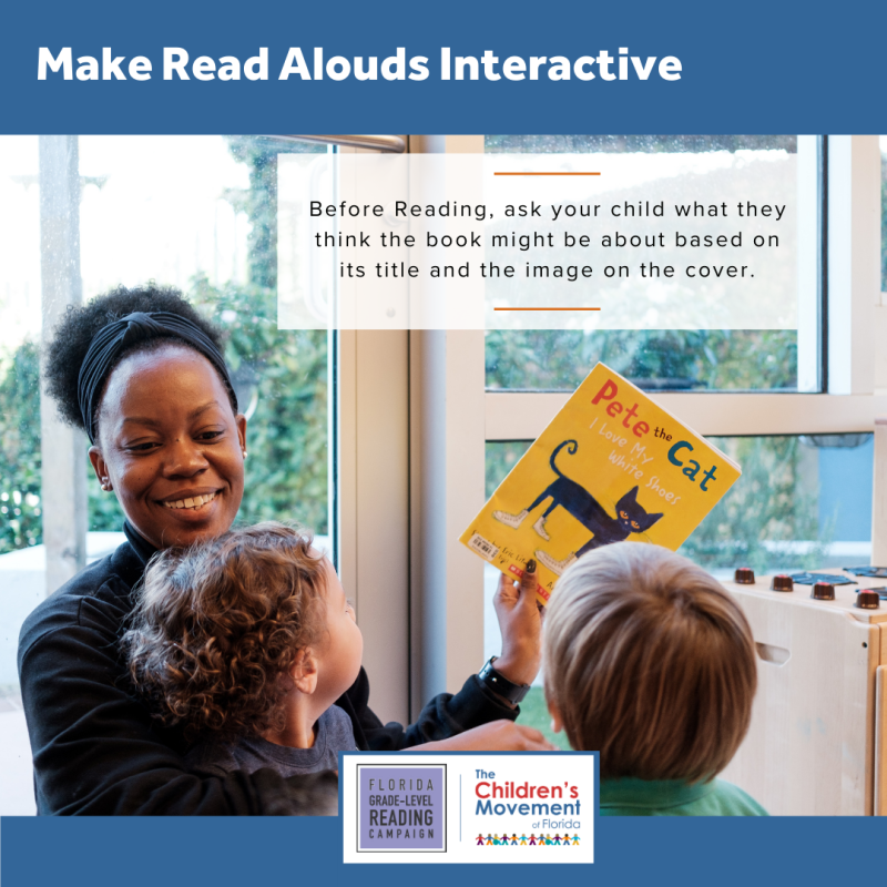 Make Read Alouds Interactive
