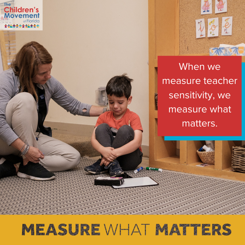 When we measure teacher sensitivity, we measure what matters