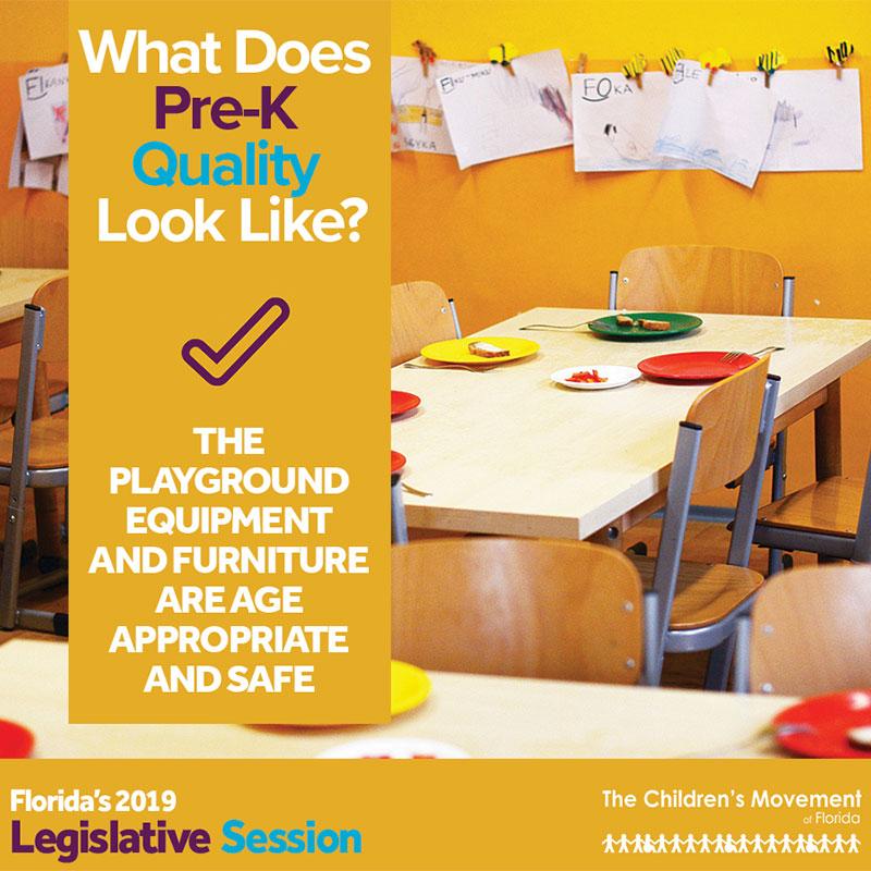 Safe, child-centered furniture and equipment are not a luxury, they are essential for quality pre-k.