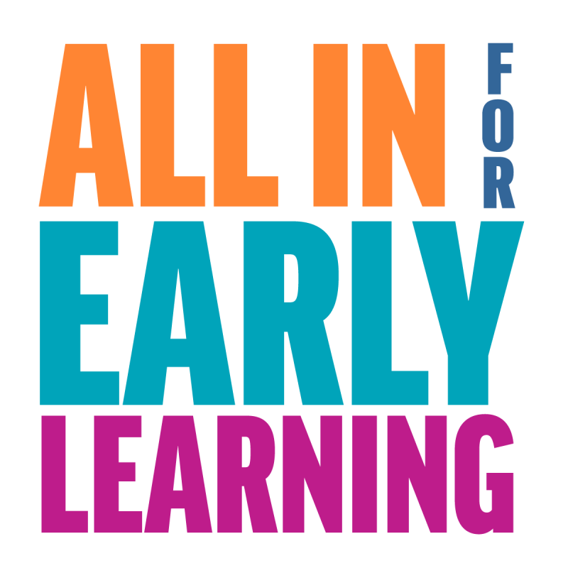 All in for Early Learning logo